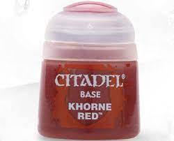Citadel Colour: Base Paint - Khorne Red (12ml)